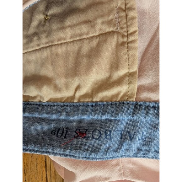 Talbots Womens Pale Pink Weekend Chino Pants Size 10 - Picture 3 of 6